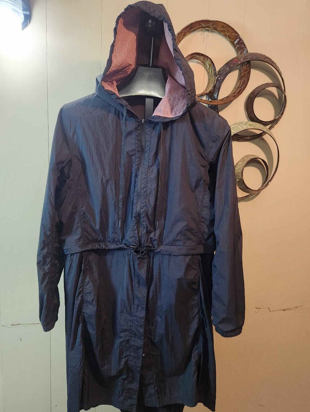 ZYIA Nylon Zip Off Windbreaker